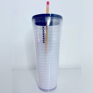 Starbucks Pencil and Notebook Teacher Tumbler